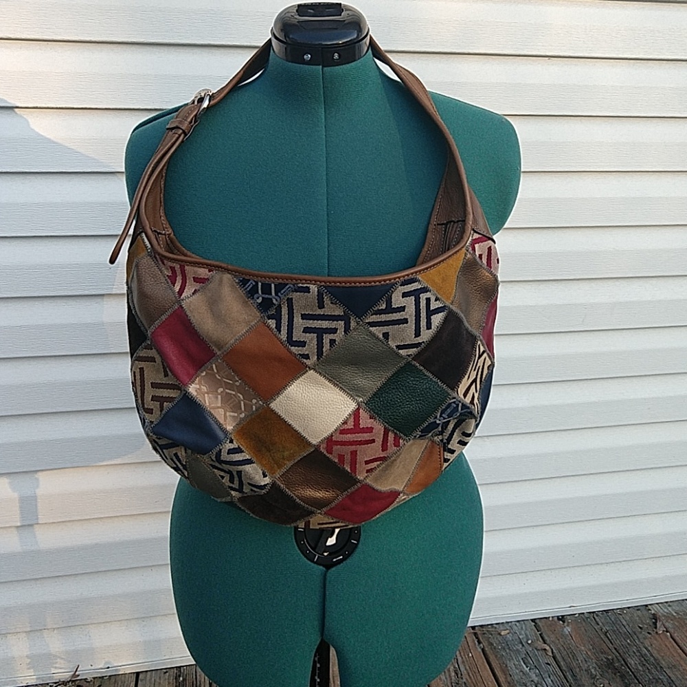 Tiganello patchwork shoulder bag, slight defects